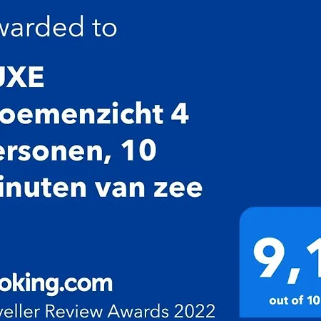 Luxe Bloemenzicht 4 Personen, Bnb, 10 Minuten Zee Breezand