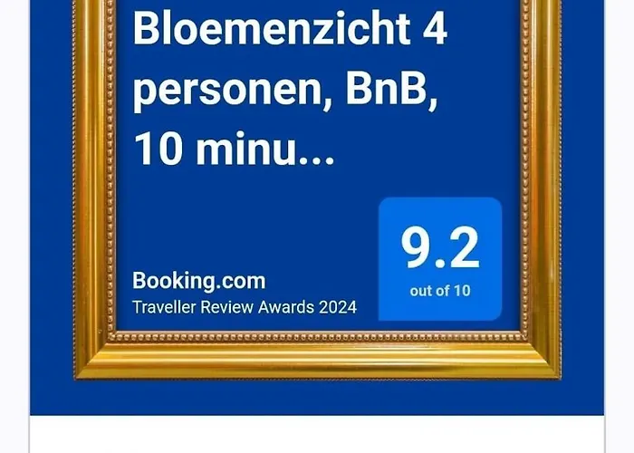 Luxe Bloemenzicht 4 Personen, Bnb, 10 Minuten Zee 4*